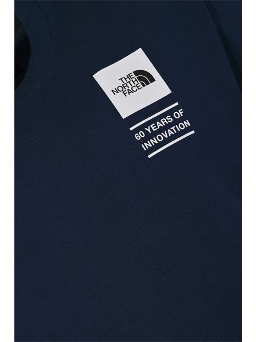 T-shirt TNF Celebration Relaxed Graphic in cotone Navy Blue The North Face | NF0A8GAR8K21